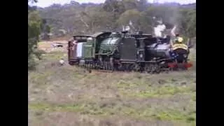 Pichi Richi double header steam train - July 1994.