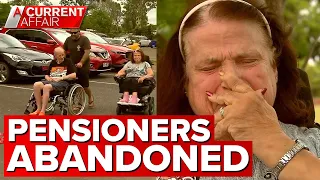 Disability pensioners claim taxi company abandoned them | A Current Affair