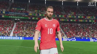 FC 24 | Denmark vs Serbia - UEFA EURO 2024 | Round 3 | Gameplay PS5