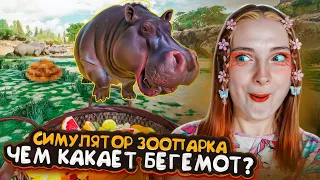 Как живут НОСОРОГИ и БЕГЕМОТЫ? ► Zoo Simulator