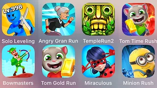 Bowmasters,Subway Surf,Supreme Duelist,Tom Gold Run,Minion Rush,Temple Run 2,Sonic Dash,Coin Rush