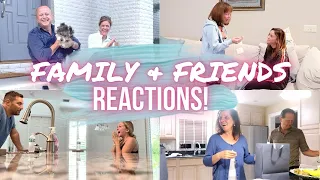 Telling our Family & Friends WE'RE PREGNANT 💗 OMG Shocking REACTIONS!*