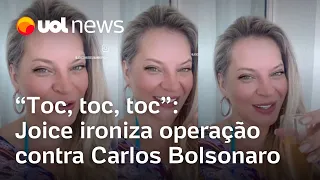 'Toc, toc, toc, Carluxo': Joice Hasselmann ironiza operação da PF contra Carlos Bolsonaro e brinda