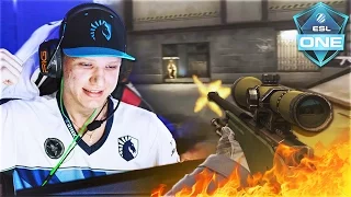 INSANE S1MPLE AWP CLUTCH! - Best of ESL One Cologne 2016 DAY 5 (Best of ESL One Cologne Highlights)