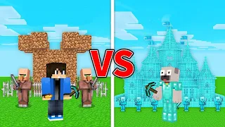 NYOMI DANI ORSZÁG vs MILLIOMOS KIIS ORSZÁG TÚLÉLŐ KIHÍVÁS A MINECRAFTBAN!