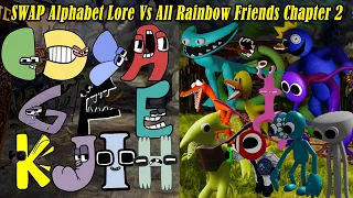 SWAP Alphabet Lore Vs All Rainbow Friends Chapter 2 | Friday Night Funkin Roblox Friends To Your End