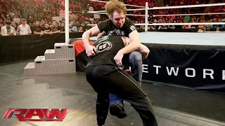 Dean Ambrose trotzt Brock Lesnars Brutalität: Raw, 8. Februar 2016