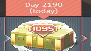 I log into the game 2190 days daily (Madness)