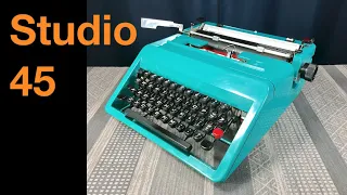 Typewriter Video Series - Episode 229: Studio 45