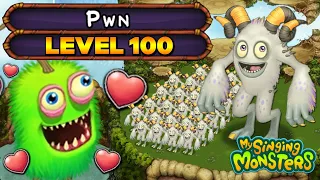 A MELHOR CONTA LEVEL 100 QUE JÁ VISITEI! SIMPLESMENTE ESPETACULAR! - My Singing Monsters