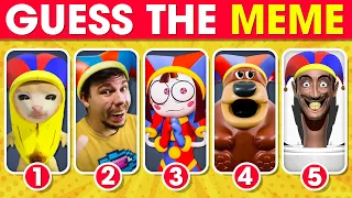 Guess The Meme | Memes Sing The Amazing Digital Circus Song, Freddy Fazbear, Mrbeast...! #306