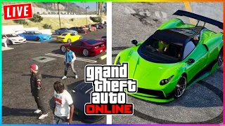 XXL Tuning Treffen und 420 Update in GTA 5 ONLINE! Geld verdienen in GTA 5 ONLINE Live Deutsch!