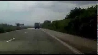 Truck drives over 150 km / h on Bulgarian Highway