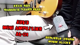 REVIEW JOYO JA-01 Gitar Mini Amplifier || Si Kecil Penuh POWER