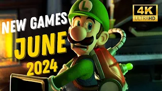 Upcoming Games in June 2024 | 4K60FPS