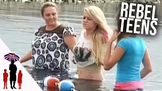 Dad Forces 16yr Olds Into A Pond | World's Strictest Parents