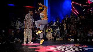 Prince Wayne vs Dance Beast Elise [top 16] // stance // RED BULL DANCE YOUR STYLE USA FINALS 2021