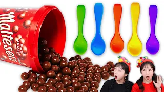 Maltesers Challenge 몰티져스 챌린지 Color Mukbang BONI 보니