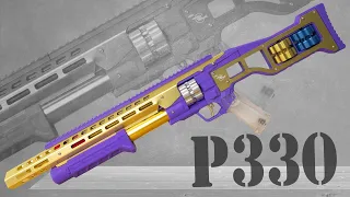 Nerf 三莱P330测评 Revolver blaster P330 review