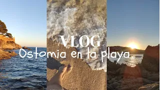 #vblog Una tarde de playa con una bolsa de colostomia // ostomia de vacaciones - ostomy on the beach