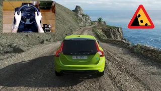 Forza Horizon 4 - VOLVO V60 POLESTAR - OFF-ROAD with THRUSTMASTER TX + TH8A - 1080p60FPS