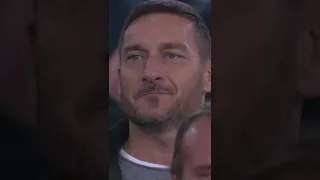 Totti watching Pellegrini free kick #shorts