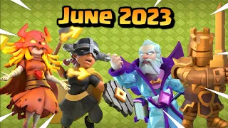 All Hero Skins 2019 - 2023 July in Clash of Clans 🔥