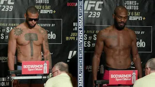 UFC 239 Weigh-Ins: Jon Jones, Thiago Santos Make Weight - MMA Fighting