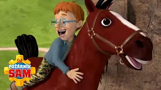 Norman vezme koně! | Požárník Sam ⭐️ Hasičská dobrodružství | Karikatura Pro Děti