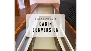 Cabin Conversion | Leopard 38 | Pantry Storage on a Catamaran | Sailing Luna Sea