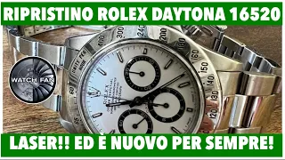 Saldatura laser su Rolex Daytona