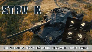 "Premium tank" cấp 9 đầu tiên: Strv K ??? | World of Tanks