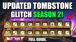 *NEW* MW3 Tombstone Glitch UPDATED AFTER PATCH Zombies Season 2 Unlimited Items Easy Full Guide!