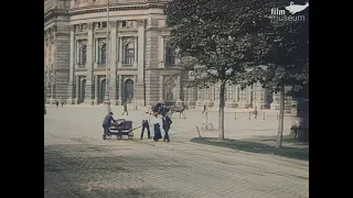 Vienna 1906 Tram Ride [Colorized, 4K]