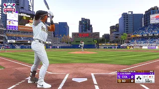 MLB The Show 23 Colorado Rockies vs San Diego Padres - Gameplay PS5 60fps HD