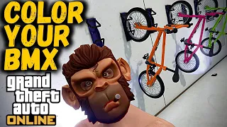 How to Change BMX Color - Color Your Bike in GTA Online (Easy Step)