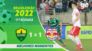 CUIABÁ 1 X 1 BRAGANTINO | MELHORES MOMENTOS | 11ª RODADA BRASILEIRÃO 2022 | ge.globo