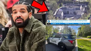 SHOTS FIRED At Drake Mansion After Man Gets Shot & Sent To The Hospital According To Reports