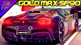 BEATING VENOMS!? GOLD MAX Ferrari SF90 Stradale (6* Rank 4395) Asphalt 9 Multiplayer feat Yogg Saron