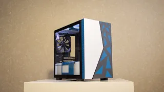 Покрасил mini iTX корпус [Кастом корпуса NZXT H210]