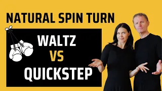 How to dance Natural Spin Turn in the Waltz VS. Quickstep