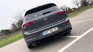 Golf 8 gti stock exhaust sound!