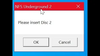 Fix Insert Disc 2 Error in Need For Speed Underground 2