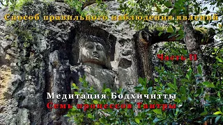 Способ правильного наблюдения явлений. Часть II. Медитация Бодхичитты. 7 Процессов Тантры