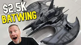 $2.5K REACTION!! Jazz Inc 1989 BATWING 1/6 Scale Limited Edition Production Sample!