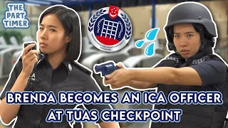Working At Tuas Checkpoint As An ICA Officer | The Part Timer