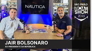 Ex-Presidente Jair Bolsonaro | São Paulo Boat Show 2023 | NÁUTICA