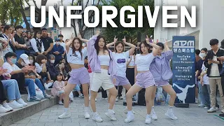 [KPOP IN PUBLIC] LE SSERAFIM (르세라핌) 'UNFORGIVEN' Full Dance Cover(댄스커버) By.1spirit(원스피릿) / 갓동민댄스버스킹