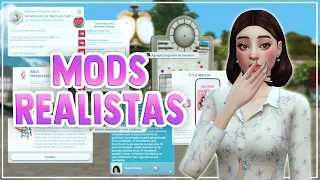 MODS REALISTAS QUE NECESITAS EN TU JUEGO ✨| Los Sims 4