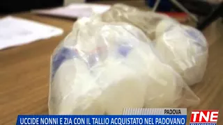 TG (07/12/2017) - UCCIDE NONNI E ZIA CON IL TALLIO ACQUISTATO NEL PADOVANO